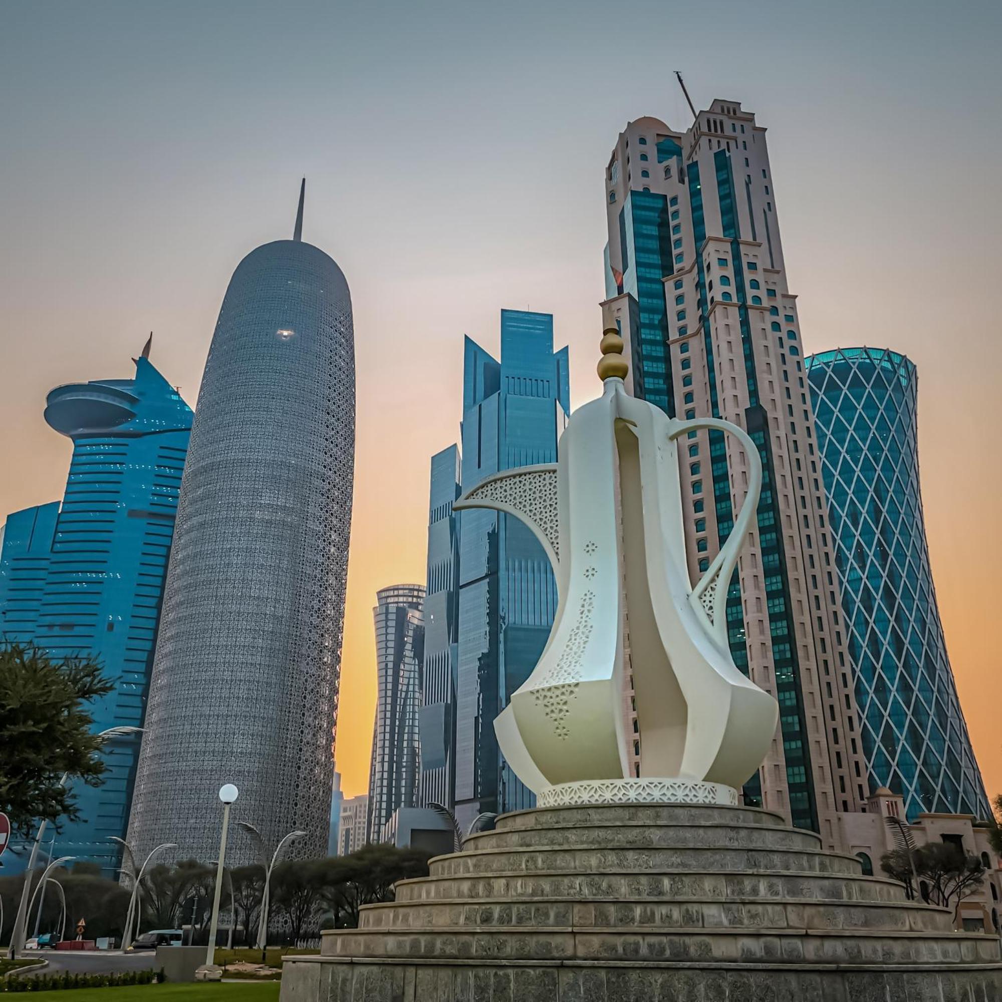 시티 센터 로타나 도하 외부 사진 Doha skyline